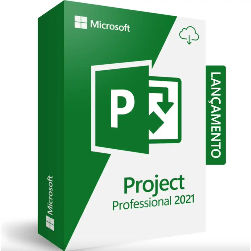 Microsoft Project Professional 2021 | Licença Original Chave ESD