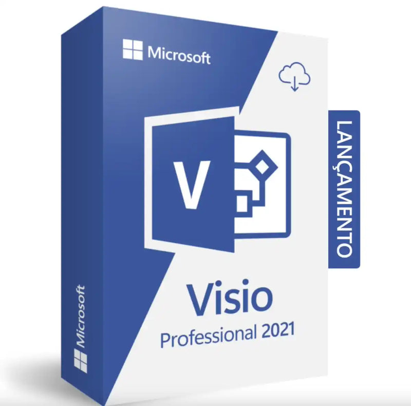 Microsoft Visio Professional 2021 | Licença Original Chave ESD