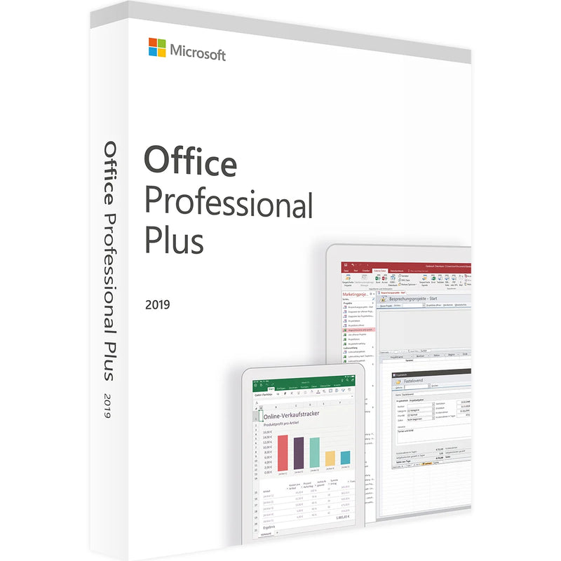 Microsoft Office 2019 Professional Plus - 32 / 64 Bits - ESD